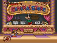 une photo d'Ã©cran de The Great Circus Mystery Starring Mickey and Minnie sur Nintendo Super Nes